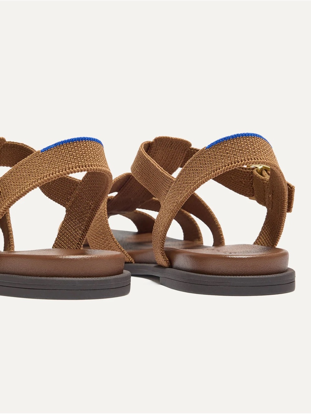Rothy's Tan Woven Strappy Sandal - Picture 3 of 8
